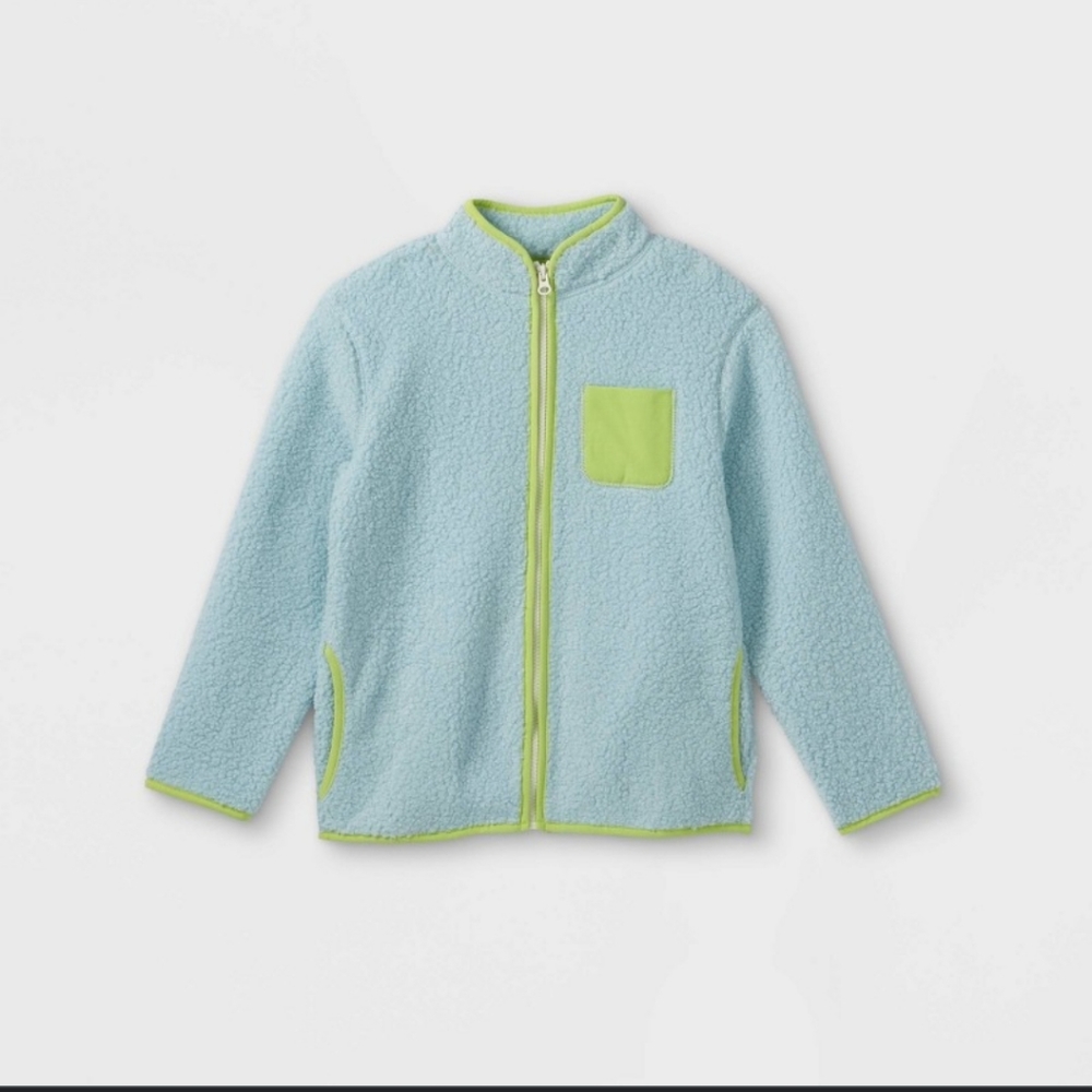 Cat & Jack Sherpa zipper up hoodie